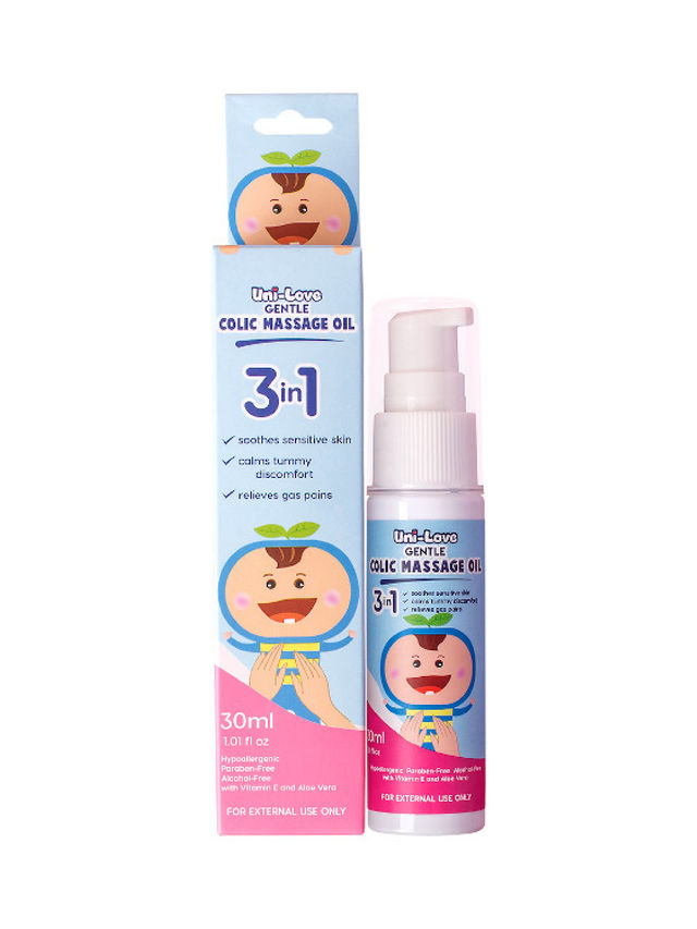 Unilove Gentle Colic Massage Oil (30ml) edamama
